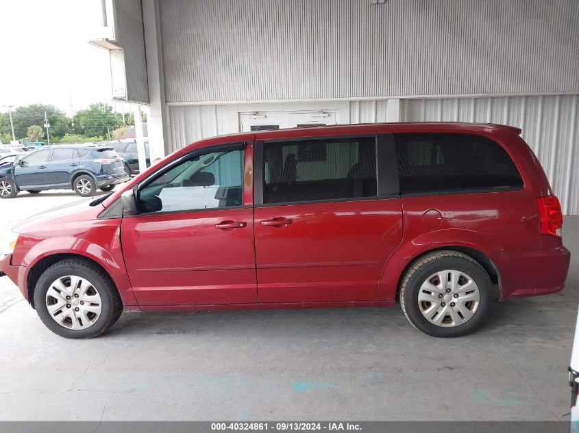 2014 Dodge Grand Caravan Se VIN: 2C4RDGBG3ER468641 Lot: 40324861