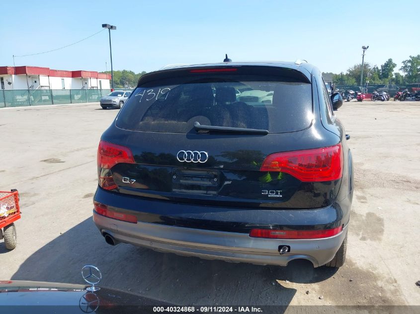 2014 Audi Q7 3.0T Premium VIN: WA1LGAFE2ED004319 Lot: 40324868