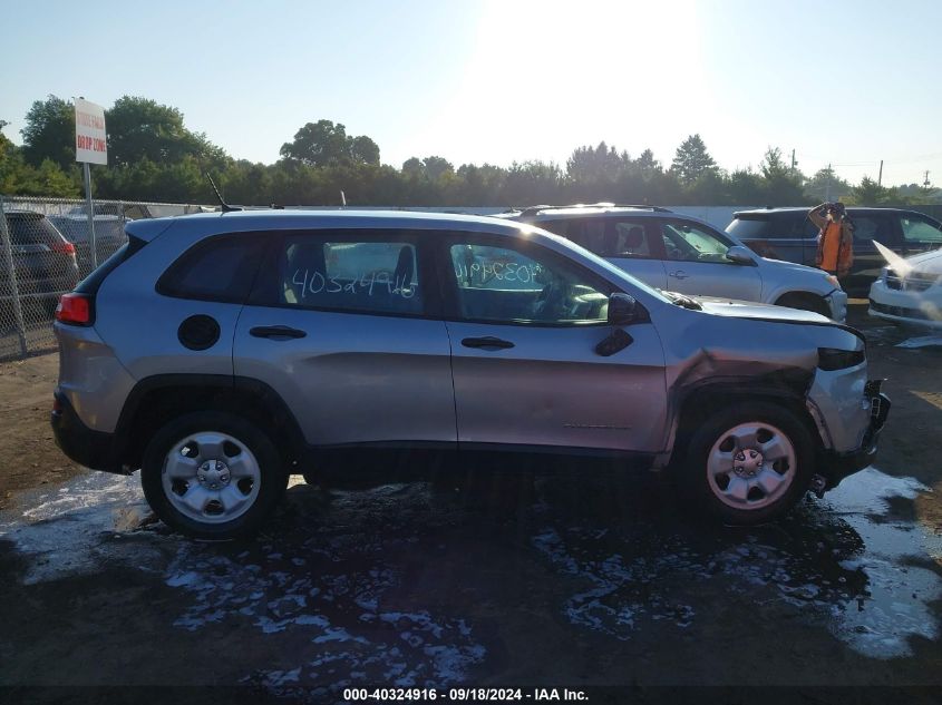 2014 Jeep Cherokee Sport VIN: 1C4PJLAB8EW104270 Lot: 40324916