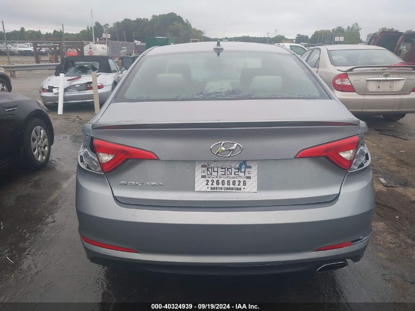 2016 HYUNDAI SONATA SE - 5NPE24AF7GH319323