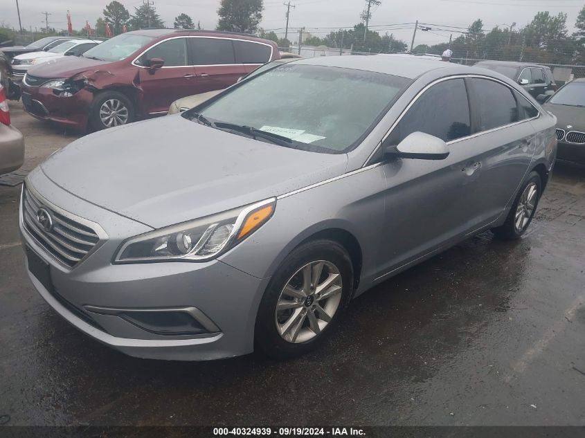 2016 HYUNDAI SONATA SE - 5NPE24AF7GH319323