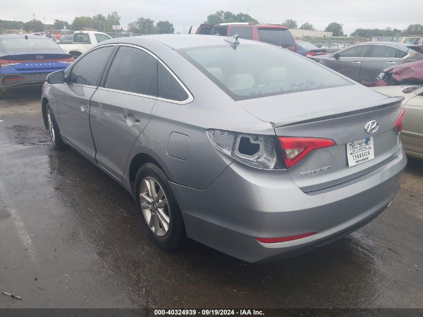 2016 HYUNDAI SONATA SE - 5NPE24AF7GH319323