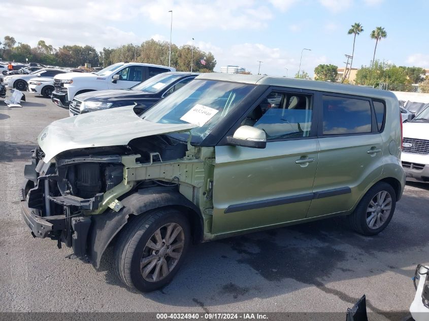 2012 Kia Soul + VIN: KNDJT2A69C7466841 Lot: 40324940