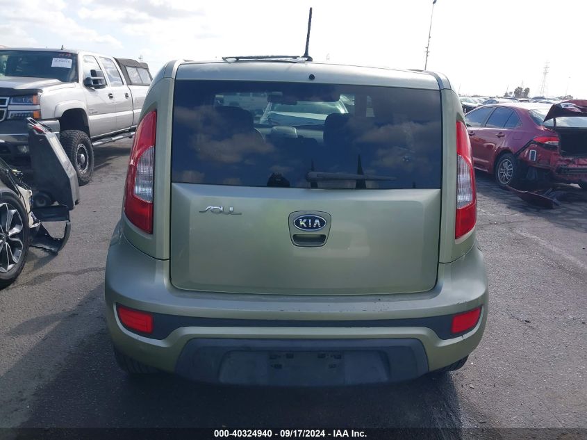 2012 Kia Soul + VIN: KNDJT2A69C7466841 Lot: 40324940