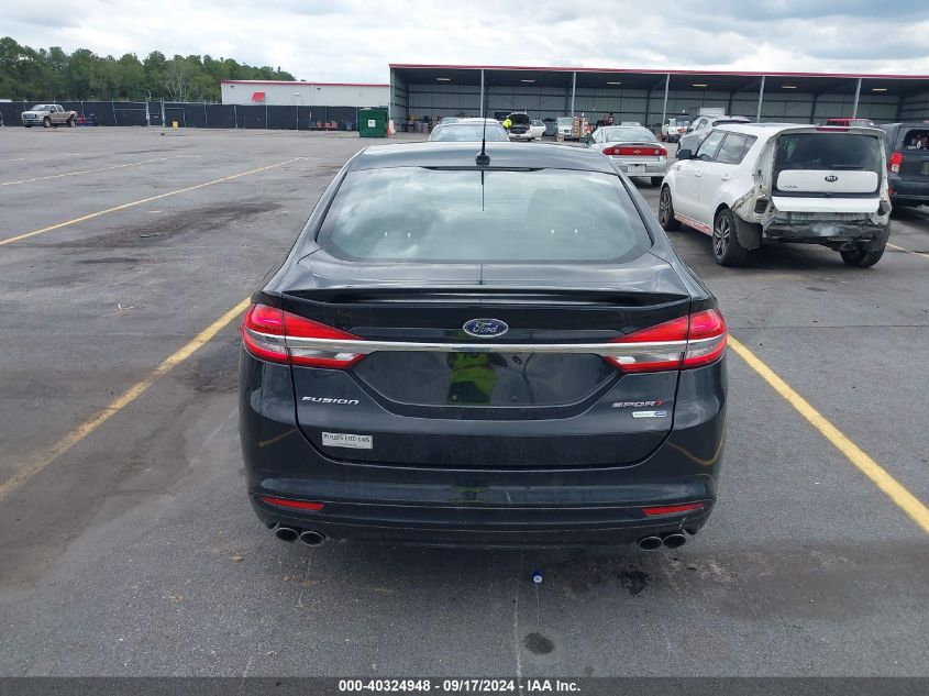 2017 Ford Fusion Sport VIN: 3FA6P0VP2HR289525 Lot: 40324948