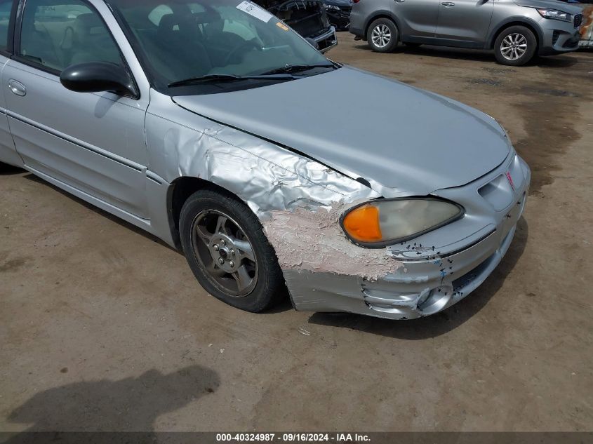 2003 Pontiac Grand Am Gt VIN: 1G2NW12E63C183916 Lot: 40324987