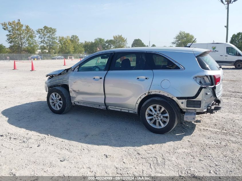 2019 Kia Sorento 2.4L L VIN: 5XYPG4A36KG581270 Lot: 40324999