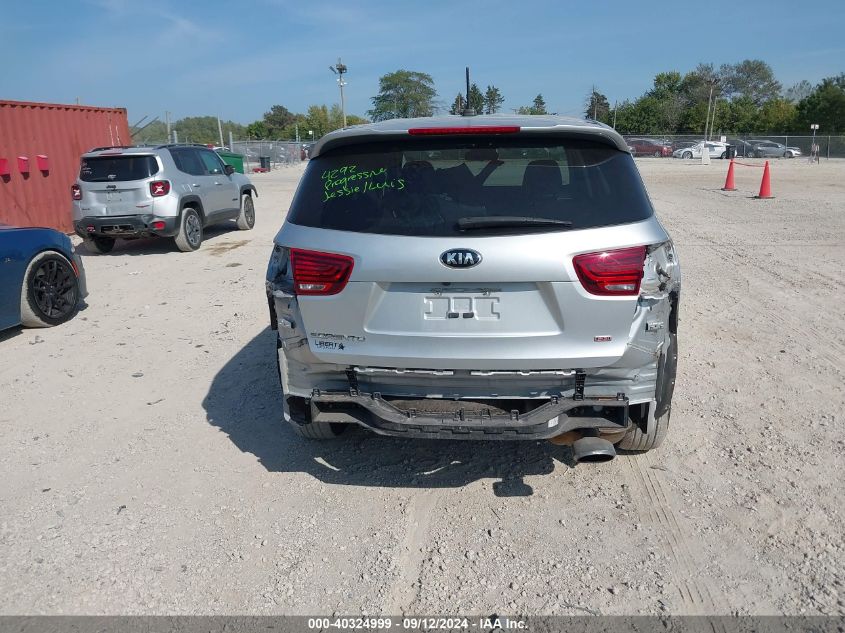 2019 Kia Sorento 2.4L L VIN: 5XYPG4A36KG581270 Lot: 40324999