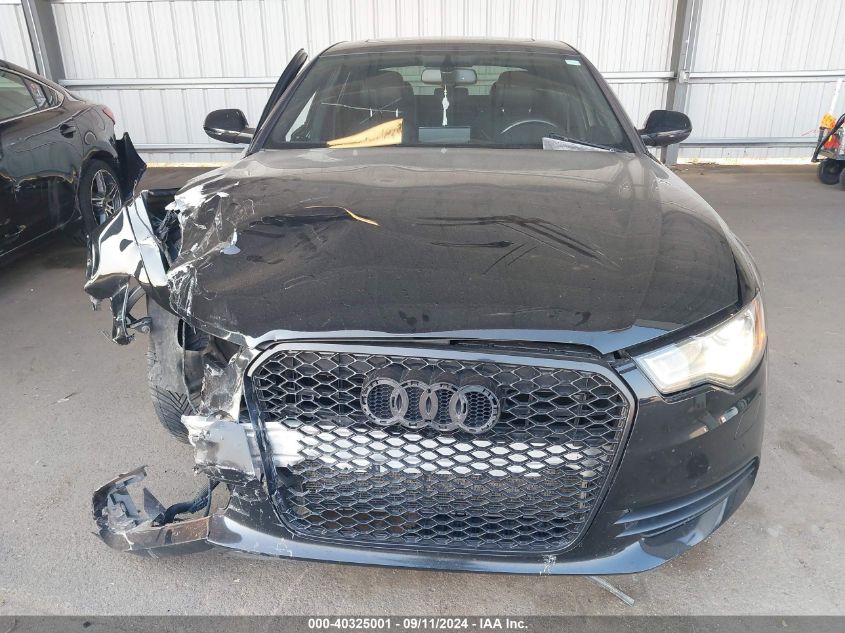 2013 Audi A6 Premium Plus VIN: WAUGGAFC7DN035125 Lot: 40325001