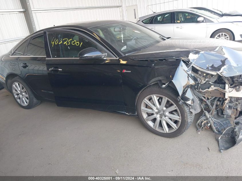 2013 Audi A6 Premium Plus VIN: WAUGGAFC7DN035125 Lot: 40325001