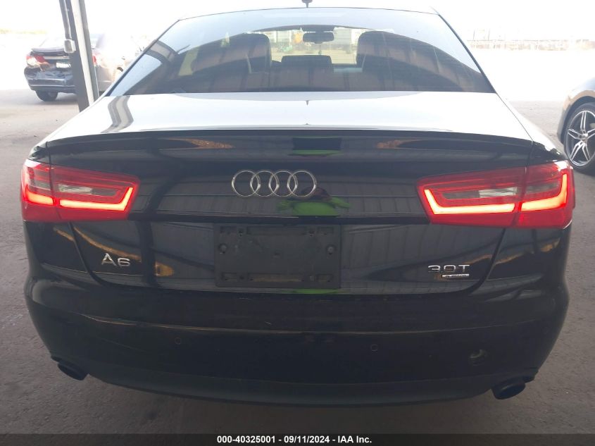 2013 Audi A6 Premium Plus VIN: WAUGGAFC7DN035125 Lot: 40325001