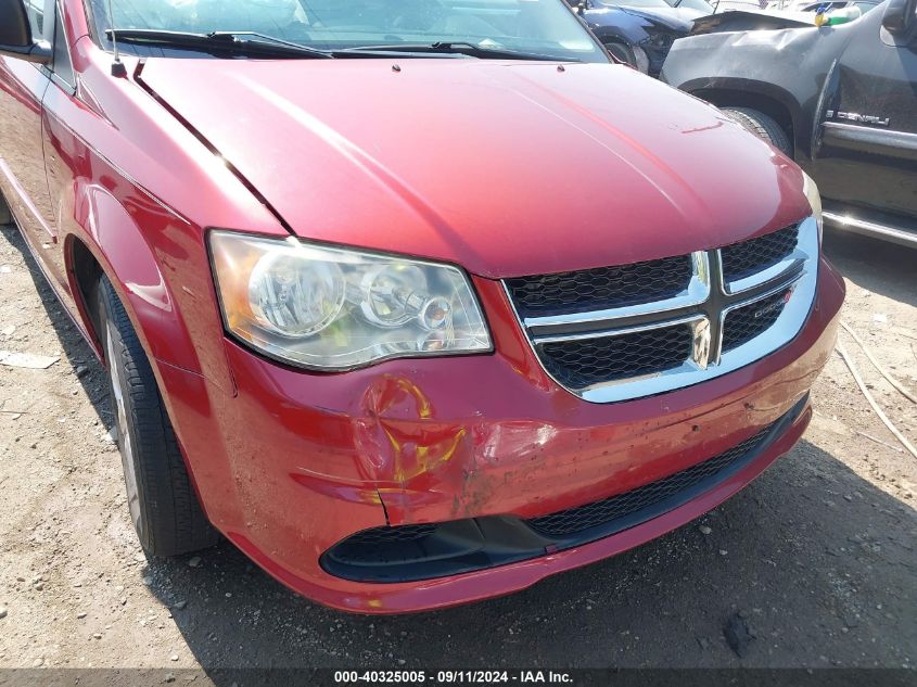 2014 Dodge Grand Caravan Se VIN: 2C4RDGBG1ER142174 Lot: 40325005