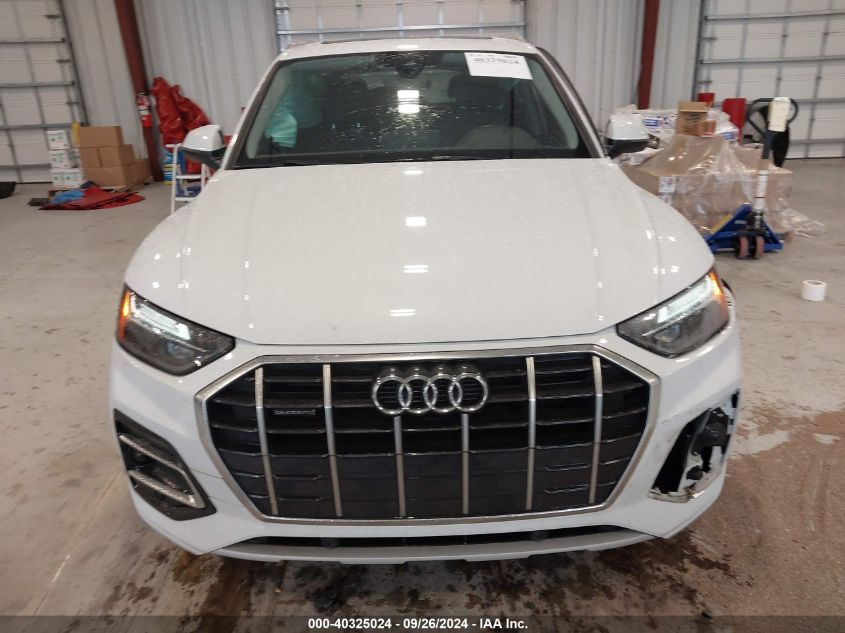 2021 Audi Q5 Premium 45 Tfsi Quattro S Tronic VIN: WA1AAAFY0M2032276 Lot: 40325024