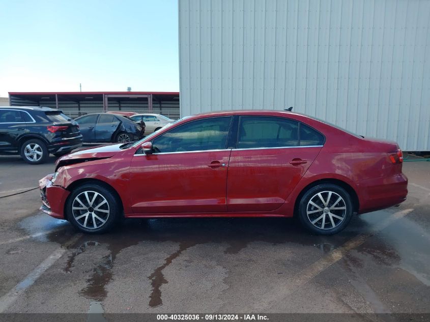 2017 Volkswagen Jetta 1.4T Se VIN: 3VWDB7AJ0HM413733 Lot: 40325036