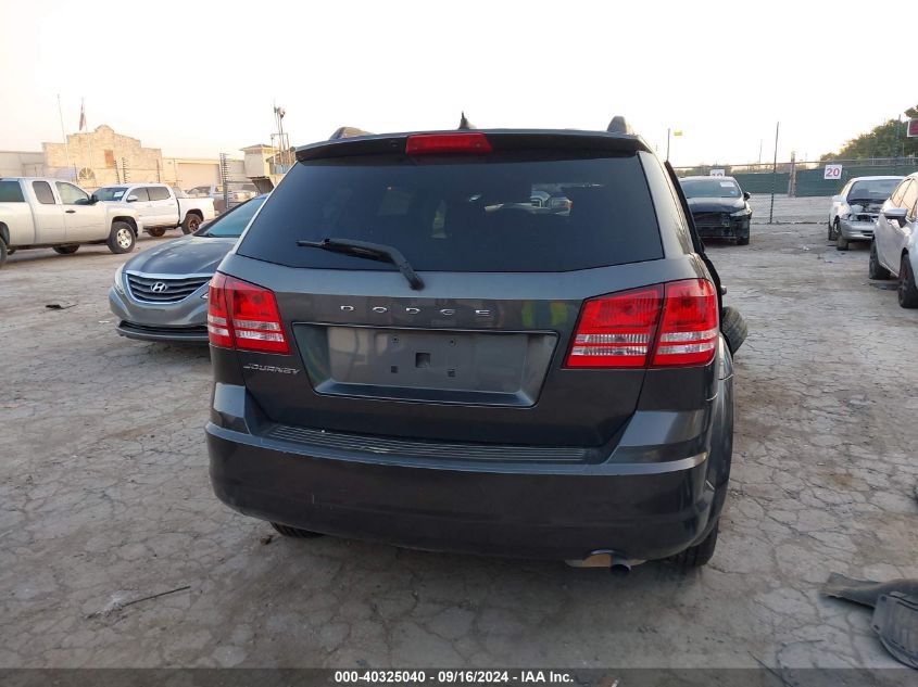 2016 Dodge Journey Se VIN: 3C4PDCAB9GT162419 Lot: 40325040