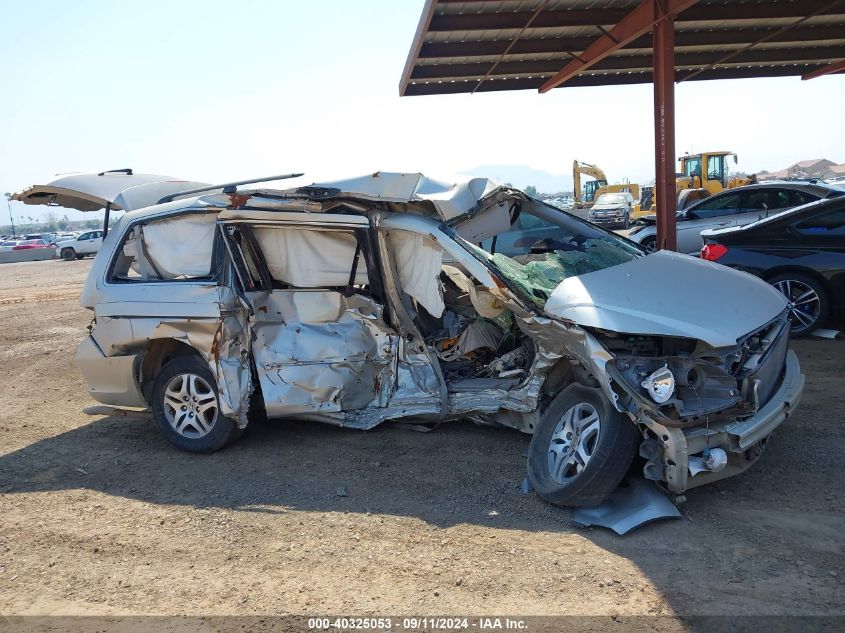 2005 Honda Odyssey Ex VIN: 5FNRL38415B034920 Lot: 40325053