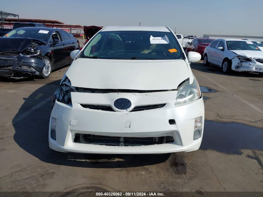 2011 Toyota Prius Two VIN: JTDKN3DU9B0279606 Lot: 40325062