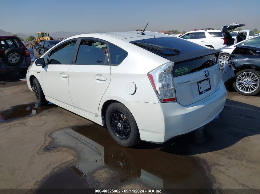 2011 TOYOTA PRIUS VIN: JTDKN3DU9B0279606