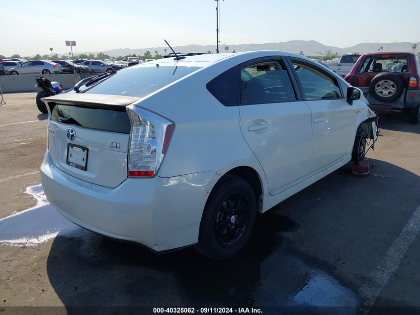 2011 TOYOTA PRIUS VIN: JTDKN3DU9B0279606