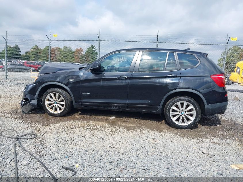 2013 BMW X3 xDrive28I VIN: 5UXWX9C56D0A28717 Lot: 40325067