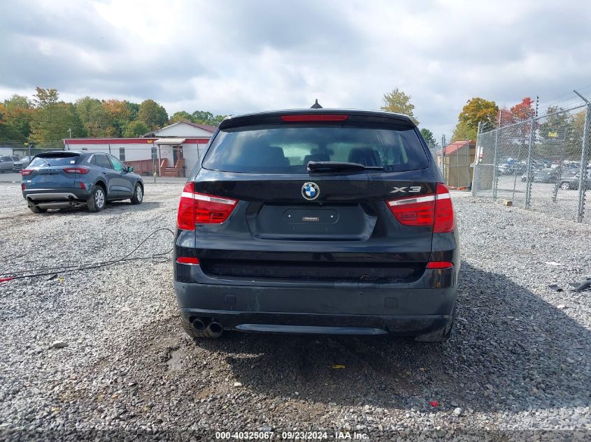 2013 BMW X3 xDrive28I VIN: 5UXWX9C56D0A28717 Lot: 40325067