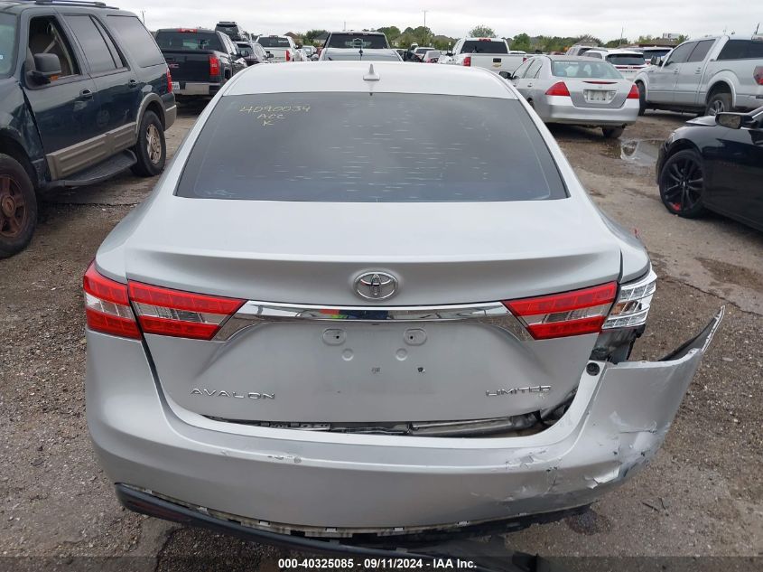 2014 Toyota Avalon Premium/Touring/Limited VIN: 4T1BK1EB8EU084020 Lot: 40325085