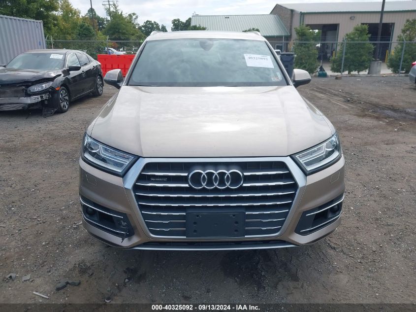 2018 Audi Q7 3.0T Premium VIN: WA1LAAF73JD000583 Lot: 40325092