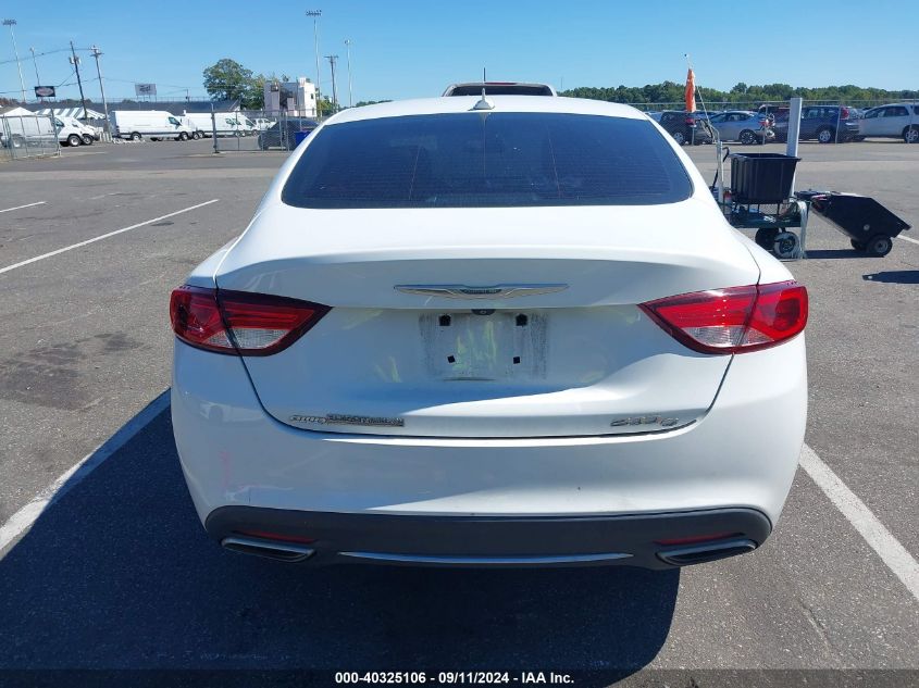 2015 Chrysler 200 C VIN: 1C3CCCEG0FN668764 Lot: 40325106