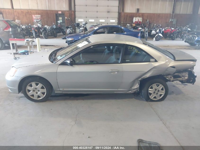 2003 Honda Civic Lx VIN: 1HGEM22523L043631 Lot: 40325107