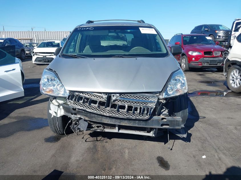 2005 Toyota Sienna Ce/Le VIN: 5TDZA23C05S296809 Lot: 40325132