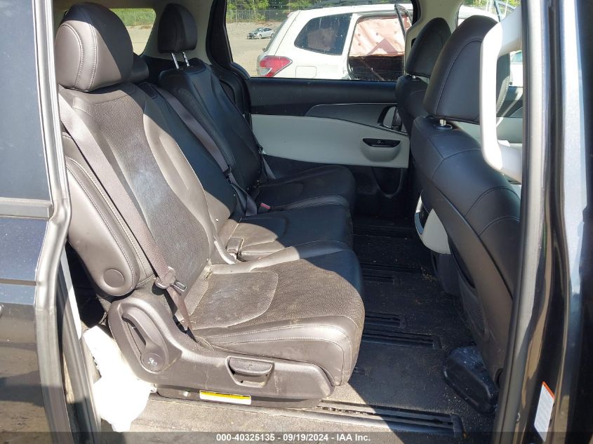 2022 Kia Carnival Mpv Lx Seat Package VIN: KNDNB4H35N6133119 Lot: 40325135