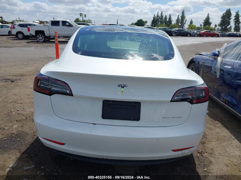 2020 Tesla Model 3 VIN: 5YJ3E1EB0LF667638 Lot: 40325155