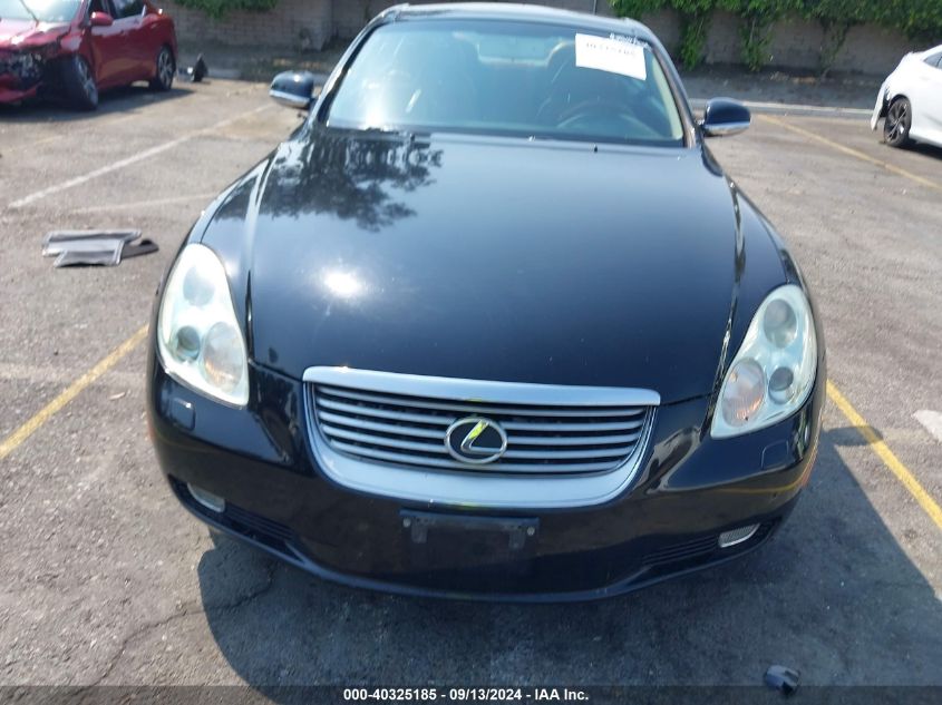 2004 Lexus Sc 430 VIN: JTHFN48Y940058402 Lot: 40325185