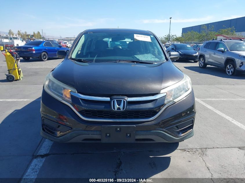 2015 Honda Cr-V Lx VIN: 2HKRM3H39FH544455 Lot: 40325195