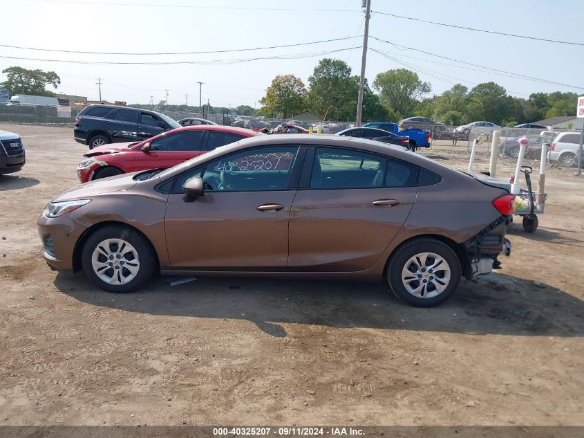 2019 Chevrolet Cruze Ls VIN: 1G1BC5SM9K7135929 Lot: 40325207