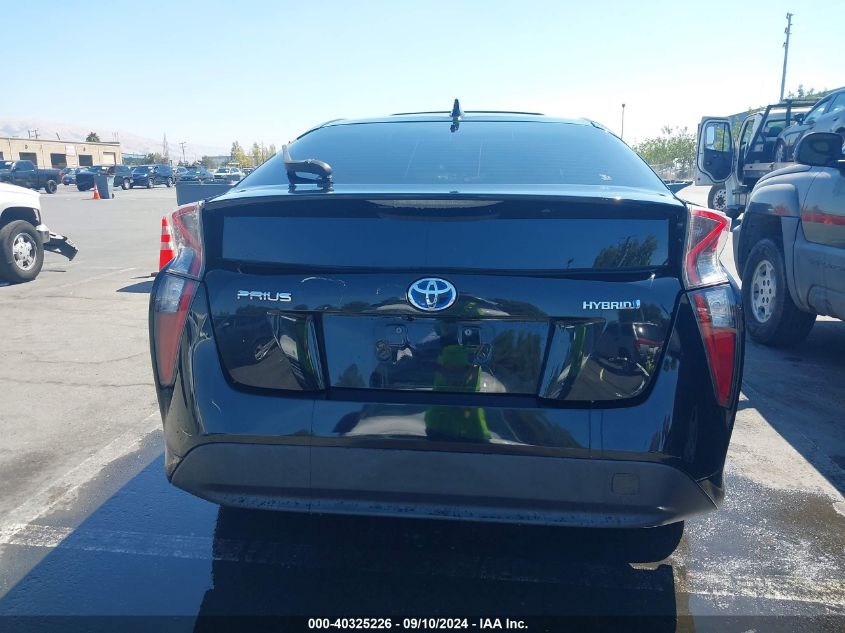 2016 Toyota Prius Four VIN: JTDKARFU0G3011335 Lot: 40325226