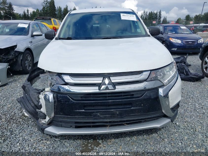 2017 Mitsubishi Outlander Es VIN: JA4AZ2A37HZ017877 Lot: 40325235