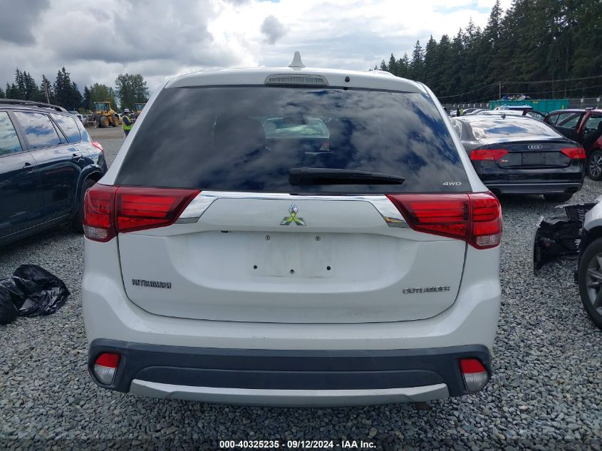 2017 Mitsubishi Outlander Es VIN: JA4AZ2A37HZ017877 Lot: 40325235