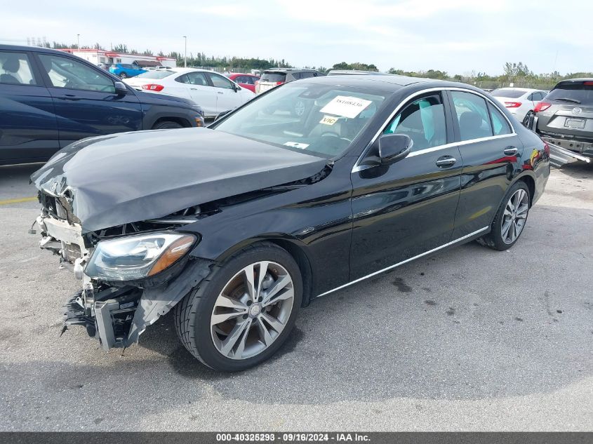 WDDWF4JB5HR248175 2017 MERCEDES-BENZ C CLASS - Image 2