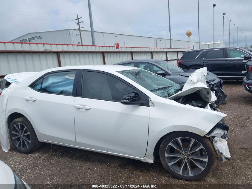 2018 Toyota Corolla Se VIN: 5YFBURHE7JP839393 Lot: 40325322