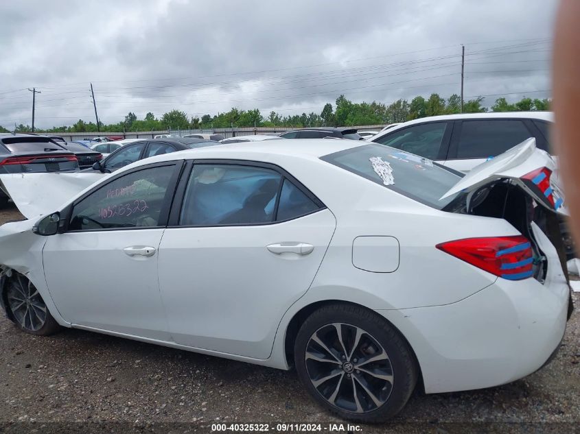 2018 Toyota Corolla Se VIN: 5YFBURHE7JP839393 Lot: 40325322