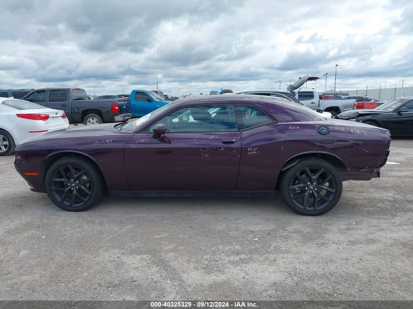 2021 Dodge Challenger Sxt VIN: 2C3CDZAG2MH655154 Lot: 40325329