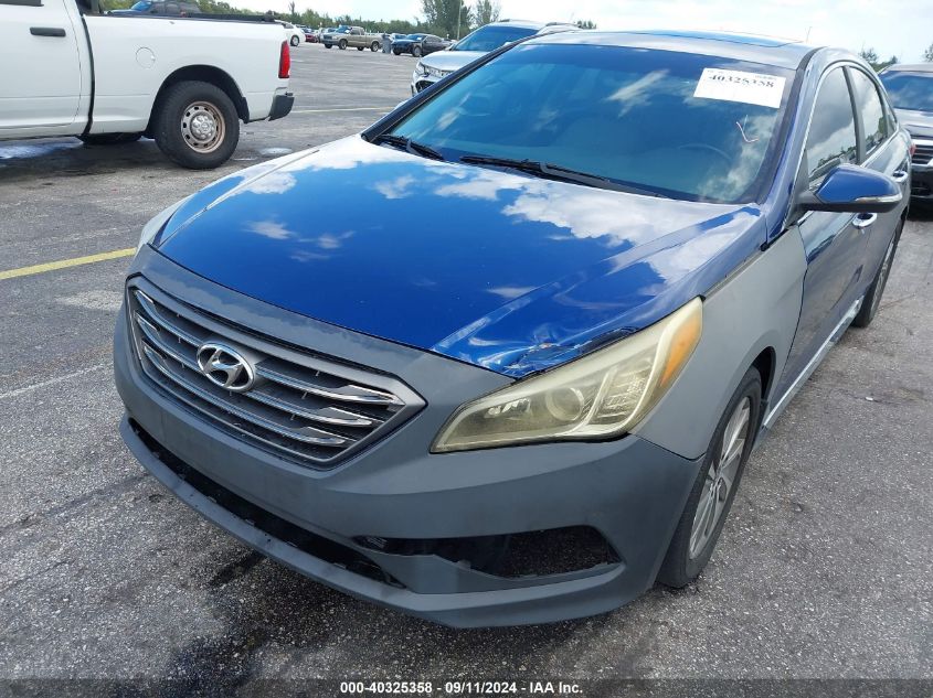 2017 Hyundai Sonata Sport/Limited VIN: 5NPE34AF7HH552715 Lot: 40325358