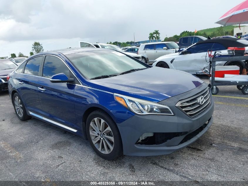 2017 Hyundai Sonata Sport/Limited VIN: 5NPE34AF7HH552715 Lot: 40325358