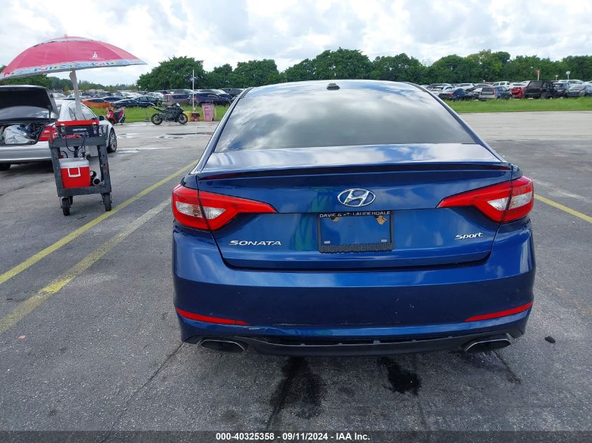 2017 Hyundai Sonata Sport/Limited VIN: 5NPE34AF7HH552715 Lot: 40325358