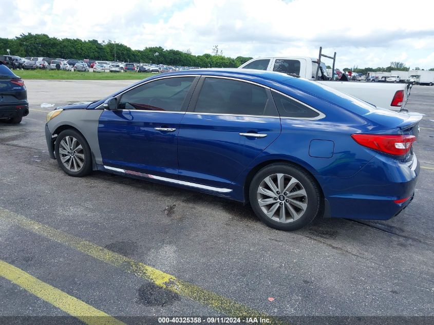 2017 Hyundai Sonata Sport/Limited VIN: 5NPE34AF7HH552715 Lot: 40325358