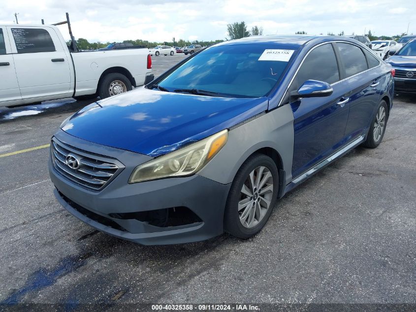 2017 Hyundai Sonata Sport/Limited VIN: 5NPE34AF7HH552715 Lot: 40325358