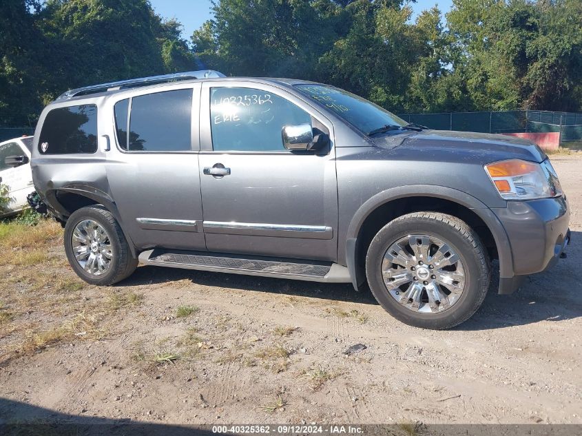 2015 Nissan Armada Platinum VIN: 5N1AA0NC5FN617938 Lot: 40325362