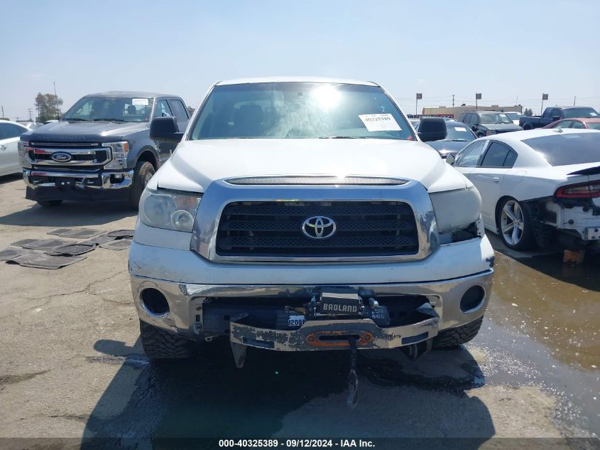 2008 Toyota Tundra Double Cab/Double Cab Sr5 VIN: 5TBBT54168S460684 Lot: 40325389