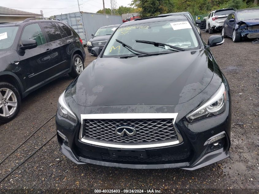 2020 Infiniti Q50 Sport Awd VIN: JN1EV7AR7LM255516 Lot: 40325403